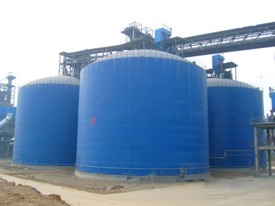 随县水泥钢板库改造